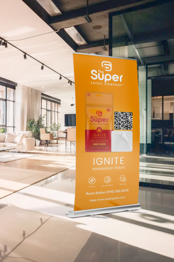 Personalized Ignite SuperPatch Banner - Printed & Shipped