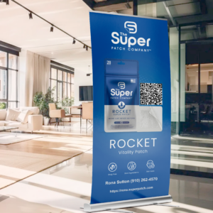 Rocket Banner Done For You Customized SuperPatch Representative Banners