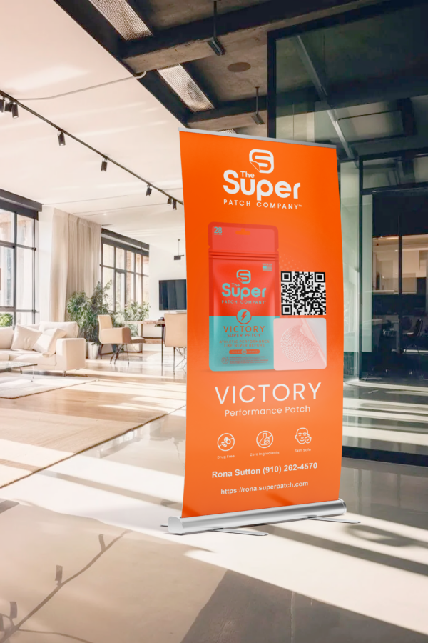 Victory Banner Done For You Customized SuperPatch Representative Banners